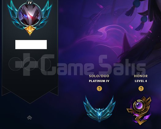 EUW/ PLAT 4 FRESH HESAP !