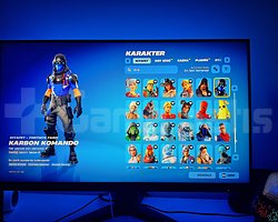 106 Karakter ve yüzlerce skin dolu dolu hesap