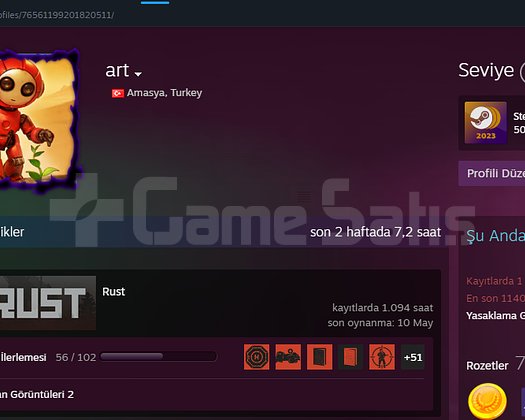 RUST 1000 saat 800 bm tr  MAĞAZA 1 DLC