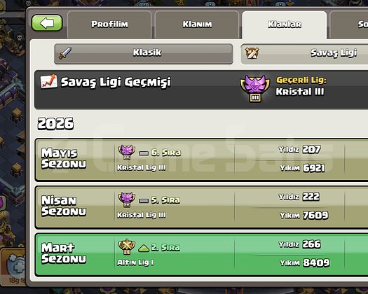 15 SEVİYE OLACAK..! KRİSTAL LİG 3 / HEMEN TESLİM
