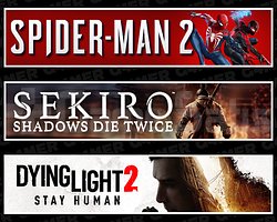 Spider-Man 2 + Sekiro + Dying Light 2