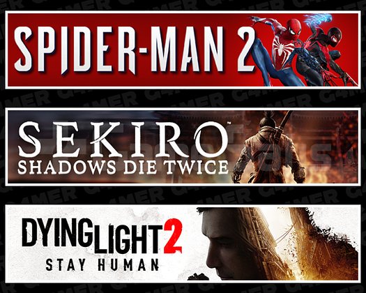 Spider-Man 2 + Sekiro + Dying Light 2