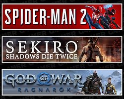 Spider-Man 2 + Sekiro + Ragnarök