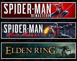 SpiderMan RE + Miles + Elden Ring