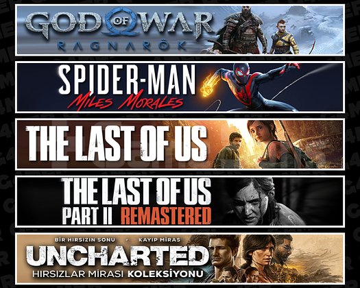 Ragnarök + Miles + TLOU1 + TLOU2 + Uncharted