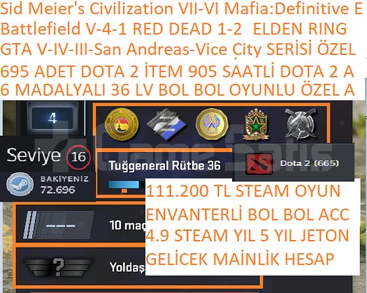 6 MADALYALI 36 LV GTA V-IV-III-San Andreas-Vice Ci