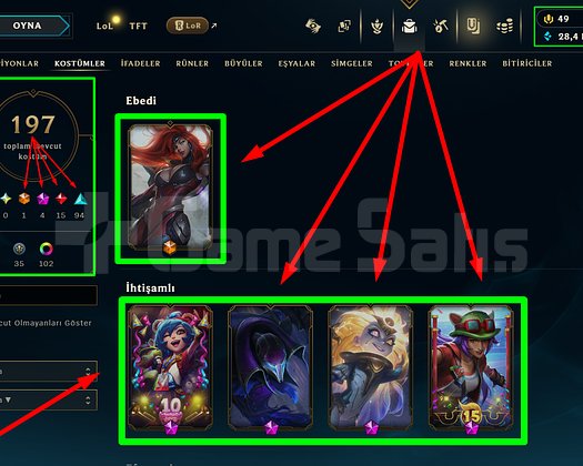 TR + 479 LVL + 197 KOSTÜM +169 HERO +28K ÖZ+ MAİL!