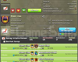 20 LEVEL GÜZEL İSİMLİ ŞAMPİYON 2 LİGLİ KLAN