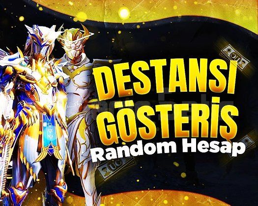 DESTANSI GÖSTERİŞ+++ DOPDOLU VİPP PUBG RANDOM
