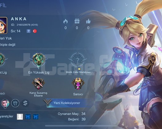 96 Kazanmı Oranla 56K SP 12 Vahşi Epik Smurf Hesap