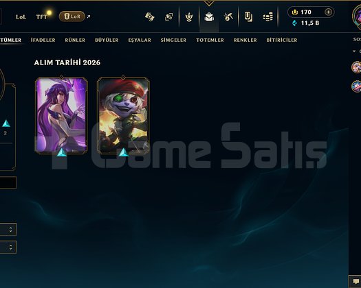 TR İLK MAİLLİ SMURF HESAP YÜKSEK MMR