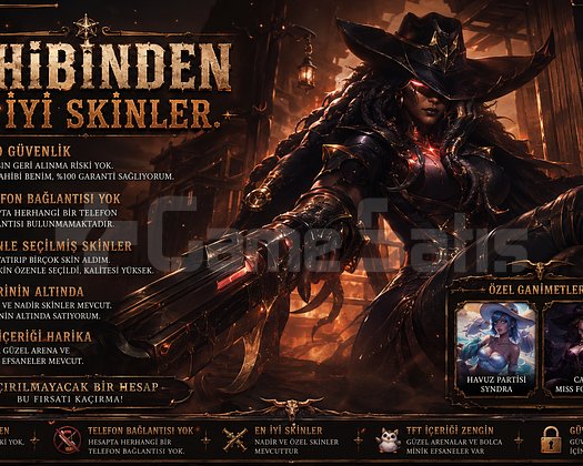 TR / Sahibinden Güzel Skinler/Garantili Hesaptır