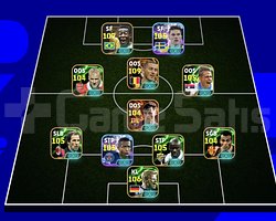 KG 3250 2 BOMBACI+BERGKAMP+HAZARD+PELE+THURAM