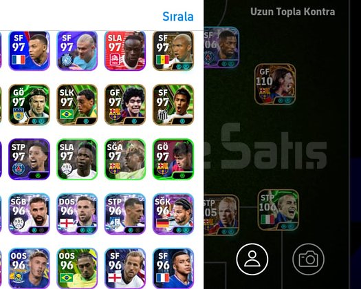 KG3276 4 BOMBACI 110 MESSİ 106 DEMBELE