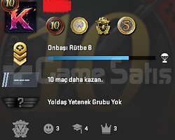 4 NADİR MADALYALI BOL OYUNLU PRİME FACEİT HESAP