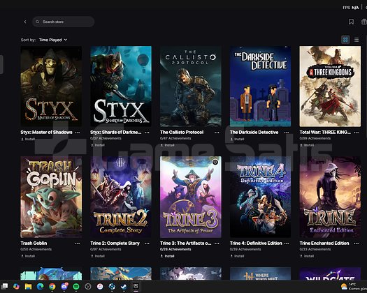 SATILIK EPİC GAMES HESABI 40 OYUN