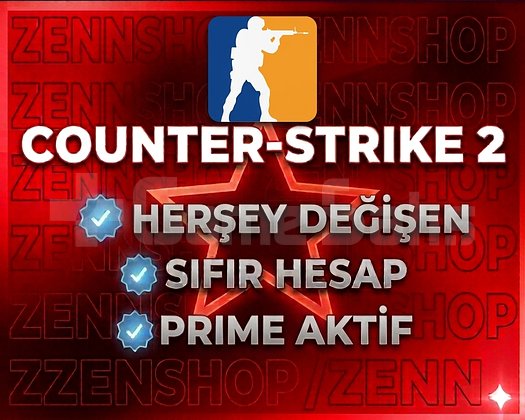 CS 2 HERŞEY DEĞİŞEN / PRİME AKTİF / HIZLI TESLİM!