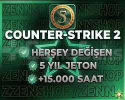 CS2 HERŞEY DEĞİŞEN / +15.000 SAAT + 5 YIL JETON