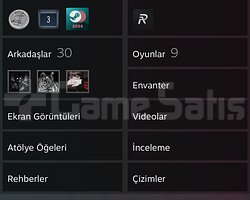 Uyguna prime cs 2 skin var seviye 5 Steam hesabı