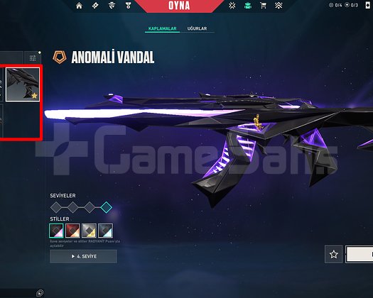 81 SEVİYE + KURONAMI+ 3 VANDAL +2 BIÇAK + ANOMALİ!