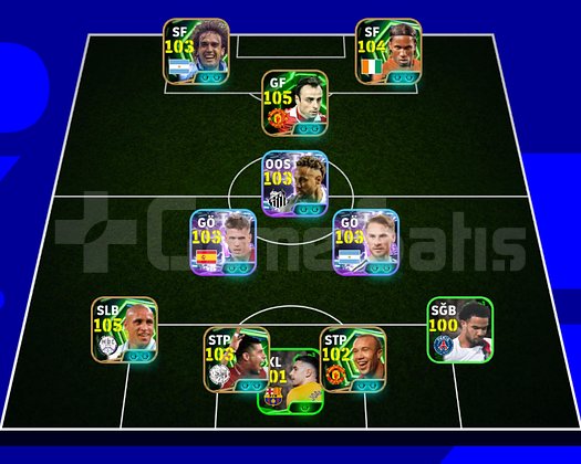 105 ROBERTO CARLOS+XABİ ALONSO+3173 KG+DROGBA