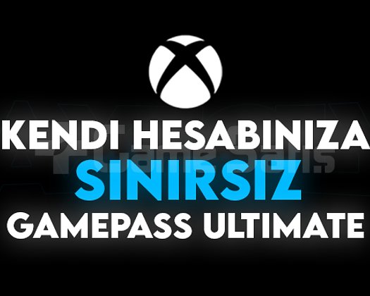 KENDİ HESABINIZA | Xbox Sınırsız Gamepass