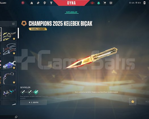 Dolu Hesap Her Silahta Skin Garanti Var