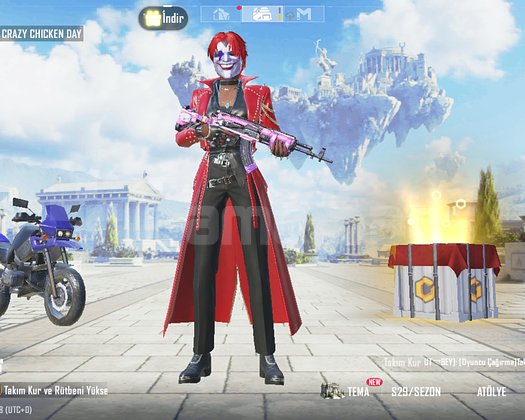 PUBG MOBİLE 14 KD 2 ÖLÜM DUYURULU HESAP