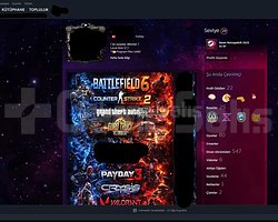 Steam Hesabı Satılık  45 Oyunlu Temiz Hesap