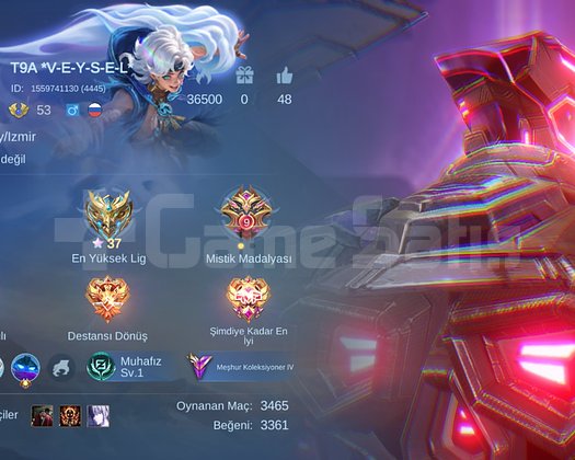 Mobile Legends Hesap Satılık