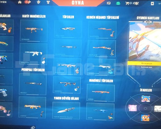 FULL+FULL VALO VE LOL HESABI