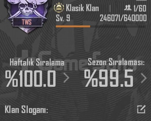 9.4 SV İSİM AKTİF KLAN SERİ ANLK TESLİMAT NOKTASI