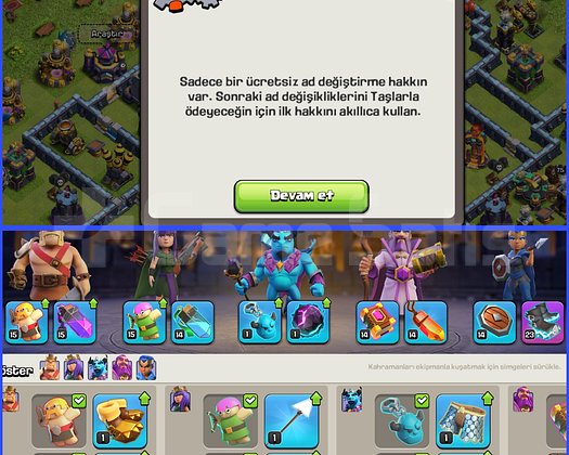 ÜCRETSİZ İSİM!! 1452 MADALYA!! TH15 HESAP!!