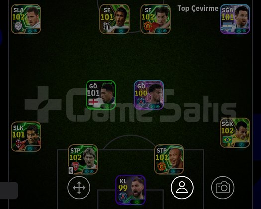 FULL EPIC KADROLU 3131 GÜÇ EFOOTBALL HESABI