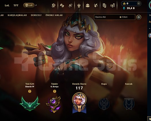 west mmr yuksek mainlemelık hesap