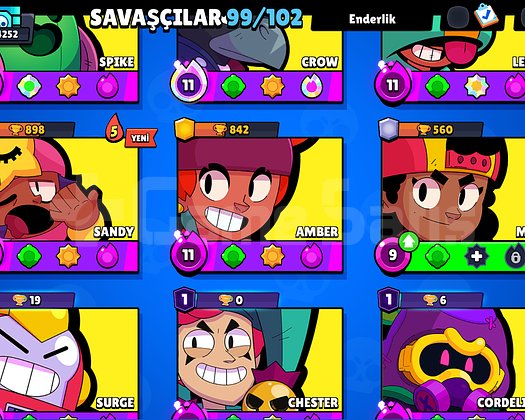 84k kupa  99 karakter  326 kostüm