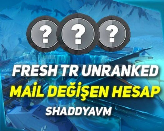TR + 5 MAÇ + MAİL DEĞİŞEN + UNRANKED!