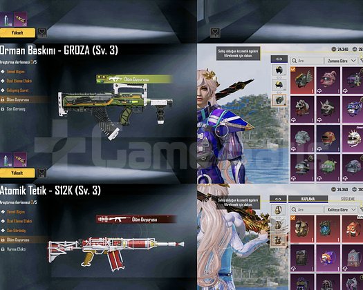 3 adet m416 8 kill mesaj