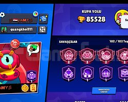 EFSANE BRAWL STARS HESABI