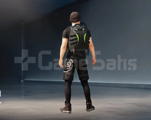 SİYAH TWD - İŞGALCİ ÇANTA 53 LEVEL TEK BAĞ BEDAVAD