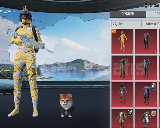 SARI MUMYA + DİKENLİ KASK + BUZ 7 + SPOR ARAÇ !