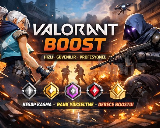 Valorant Elo Boost Duo & Koçluk Hizmeti |AHSEBOOST