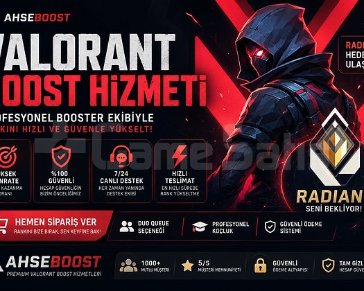 Valorant Elo Boost Duo & Koçluk Hizmeti |AHSEBOOST