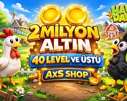 +40 Level 2 Milyon Altın ANINDA TESLİMAT