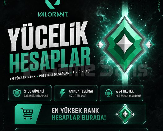 TR | YÜCELİK 1 FRESH YÜKSEK MMR MAİLLİ HESAP