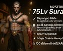 Metin2 Gameforce TR 75 lv. Hesap Özel İlan