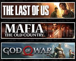 The Last Of Us 1 + Mafia + God Of War
