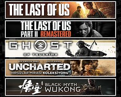 TLOU1 + TLOU2 + Tsushima + Uncharted + Wukong