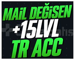 TR +15 LVL MAİL DEĞİŞEN HESAPLAR #LOL