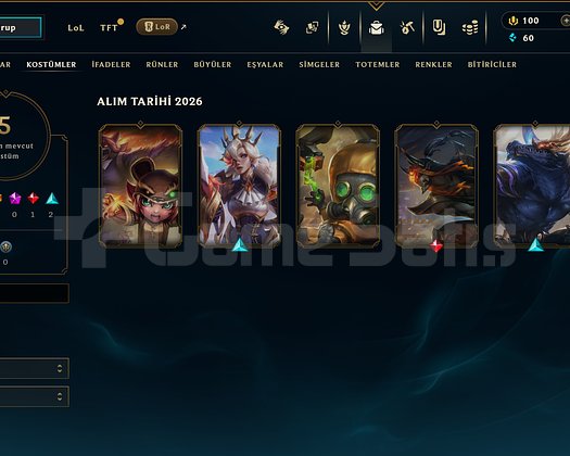 30LV EUW GOLD 3 6 KOSTÜM  60+hero